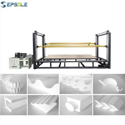 CNC EPS Fowm Hot Wire Contour Cutter